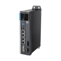 汇川PLC AC801-0221-U0R0 Celeron,内存4GB,硬盘64GB,2路USB2.0,2路USB3.0,3网口,DVI-D,显示屏,内部Mini-PCIE扩展槽 AC800系列