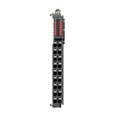 菱领PLC LR1-Y16TP 16点晶体管PNP输出模块 LR1系列图1