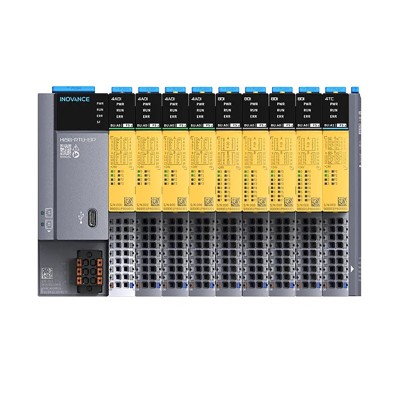 汇川PLC EVO1000EF 含尾板模玦安全PLC EVO1000EF系列图1