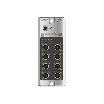 汇川PLC GS20-16EMNL 16路数字量可配置DIO子站(铝合金外壳) GS20系列柜外高防护IO图1