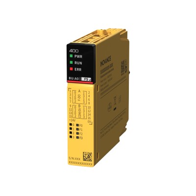 汇川PLC Hi50-0004ETP-F2A 数字量PNP输出模块,安全型,4×24VDC/2A,PP开关,适配A0型背板 Hi50系列分布式安全IO模块图1
