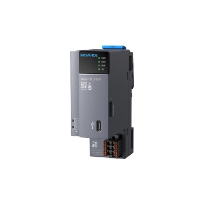 汇川PLC Hi50-RTU-EIP-R00 耦合器(通信接口)模块,EIP,高可靠型,2xRJ45,含尾板模块 Hi50系列分布式安全IO模块图1