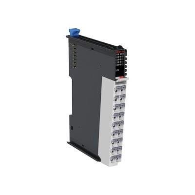 汇川PLC GL20-0404ETP-5V 4路数字量晶体管PNP输出模块 GL20系列刀片式扩展模块图1