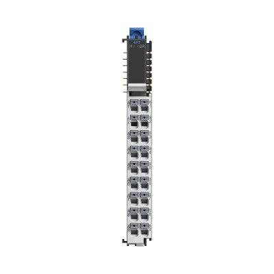 汇川PLC GL20-4PT-ISO 4路热电阻温度检测模块(通道隔离型) GL20系列刀片式扩展模块图1