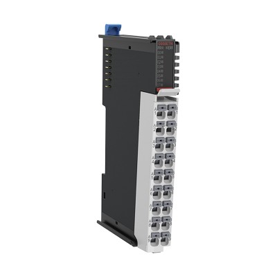 汇川PLC GL20-0008ETN 8路数字量晶体管NPN输出模块 GL20系列刀片式扩展模块图1