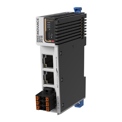 汇川PLC GL20-RTU-ECT-N EtherCAT通信接口模块 GL20系列刀片式扩展模块图1