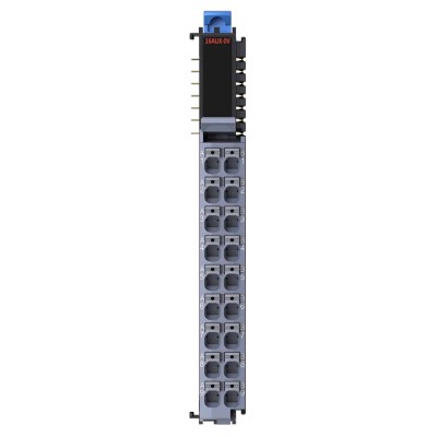 汇川PLC GL20-16AUX-0V 16路0V等电位模块 GL20系列刀片式扩展模块图1