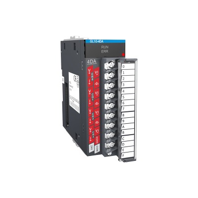 汇川PLC GL10-4DA 4通道AD模块 GL10系列集中式扩展模块图1