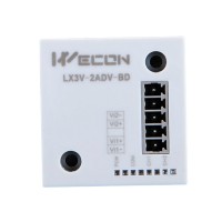 WECON维控PLC模块 LX3V-2ADV-BD  2入  LX3V系列  原装现货 提供选型报价维修技术支持