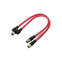 倍加福 ICZ-3T-0,3M-PVC-CCL-V1-G Y 型连接缆线 RFID和光学识别